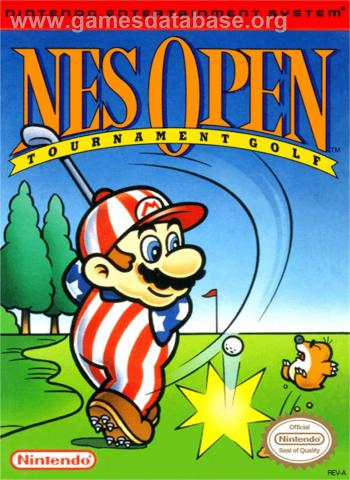 Cover NES Open Tournament Golf for NES